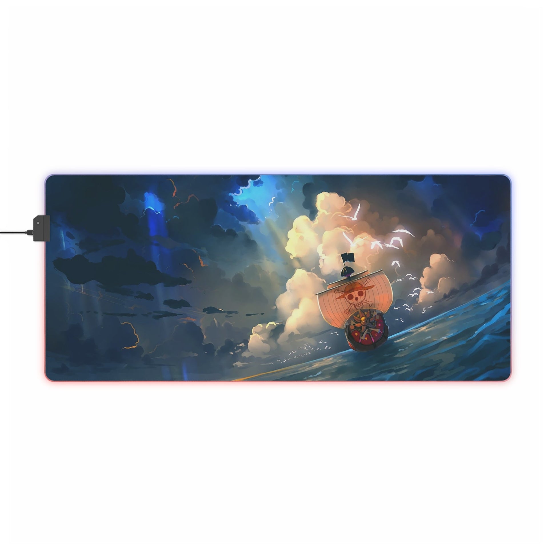Tapis de Souris RGB Bateau des Pirates - La Planète Gaming