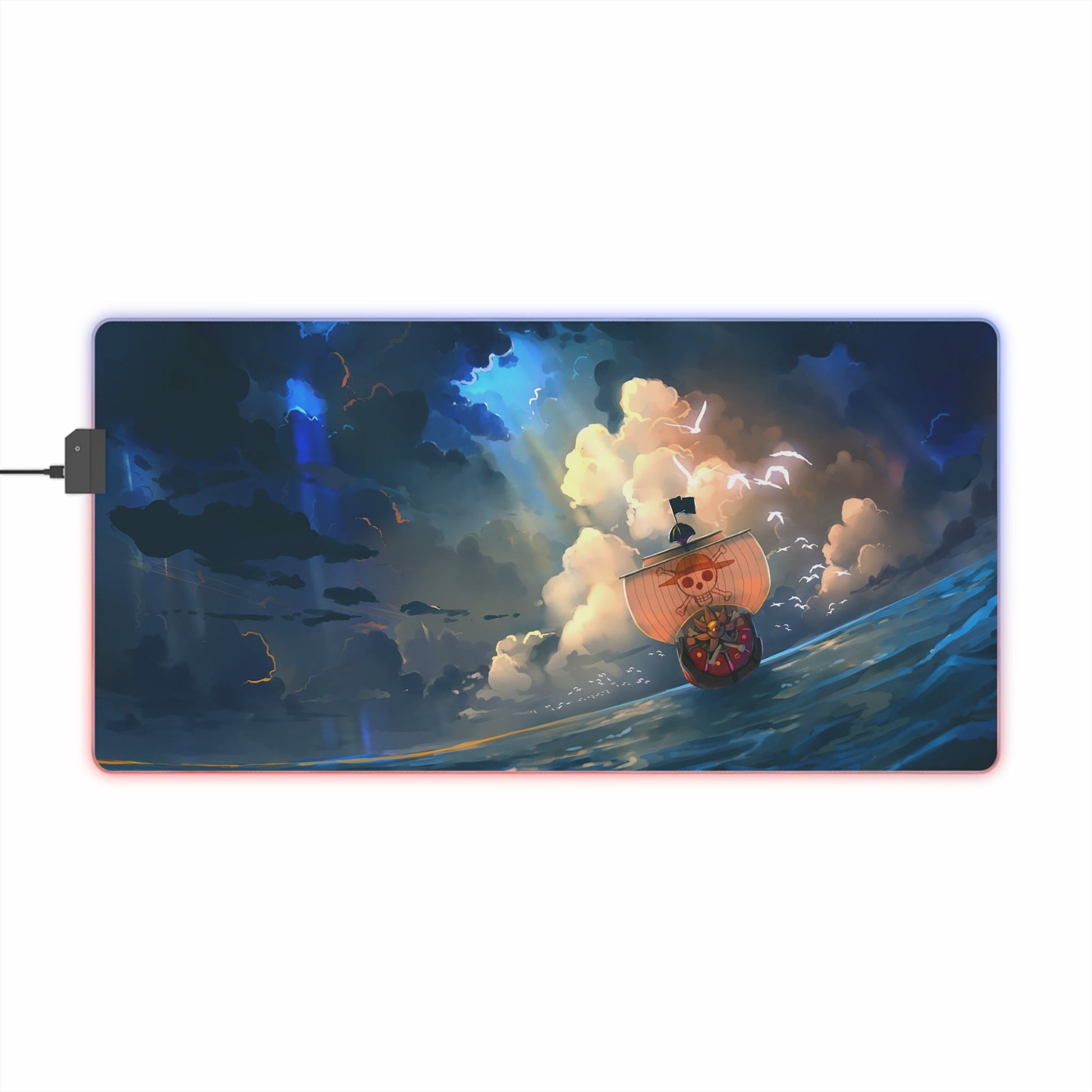 Tapis de Souris RGB Bateau des Pirates - La Planète Gaming