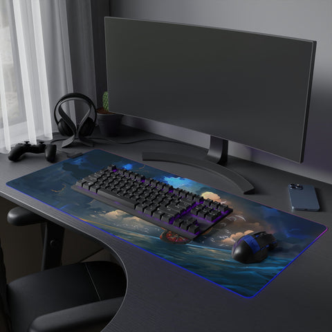 Tapis de Souris RGB Bateau des Pirates - La Planète Gaming