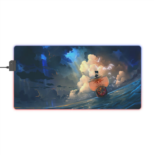 Tapis de Souris RGB Bateau des Pirates - La Planète Gaming