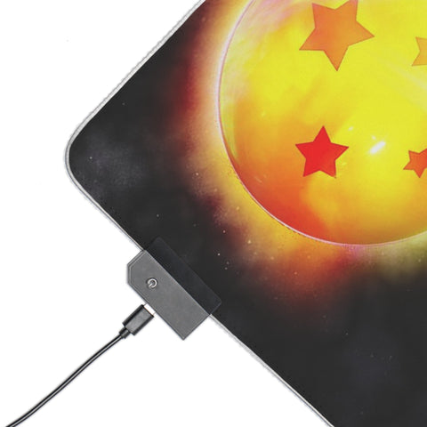 Tapis de Souris RGB Évolution des Saiyans - La Planète Gaming