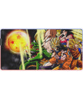 Tapis de Souris RGB Évolution des Saiyans - La Planète Gaming