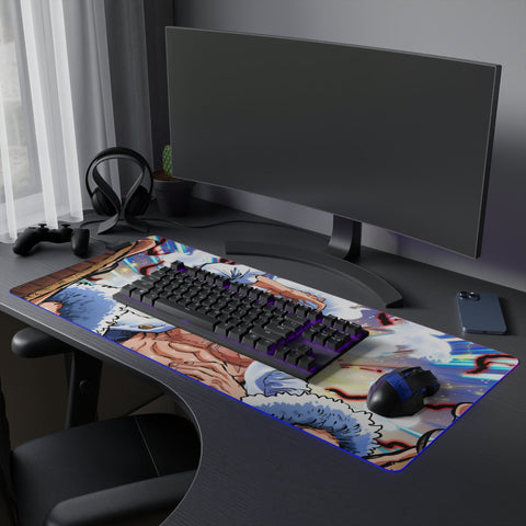 Tapis De Souris RGB Luffy Gear 5 - La Planète Gaming