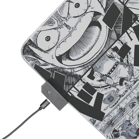Tapis De Souris RGB One Piece Luffy - La Planète Gaming