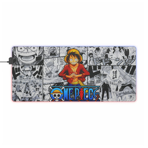 Tapis De Souris RGB One Piece Luffy - La Planète Gaming