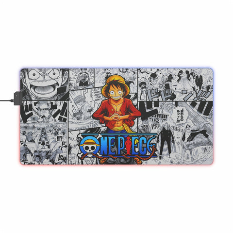 Tapis De Souris RGB One Piece Luffy - La Planète Gaming