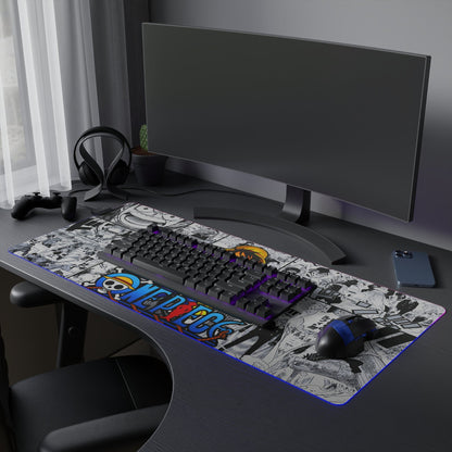 Tapis De Souris RGB One Piece Luffy - La Planète Gaming