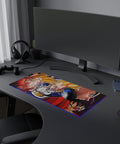 Tapis De Souris RGB Vegeta Évolution Saiyan - La Planète Gaming