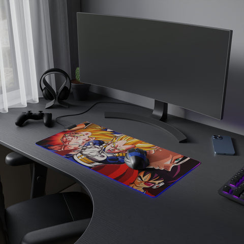 Tapis De Souris RGB Vegeta Évolution Saiyan - La Planète Gaming