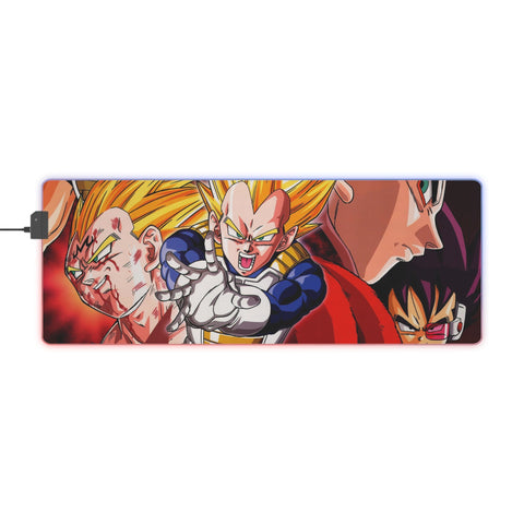 Tapis De Souris RGB Vegeta Évolution Saiyan - La Planète Gaming