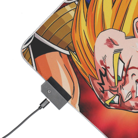 Tapis De Souris RGB Vegeta Évolution Saiyan - La Planète Gaming
