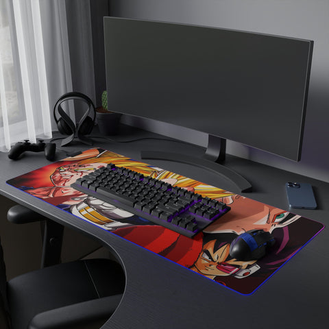 Tapis De Souris RGB Vegeta Évolution Saiyan - La Planète Gaming
