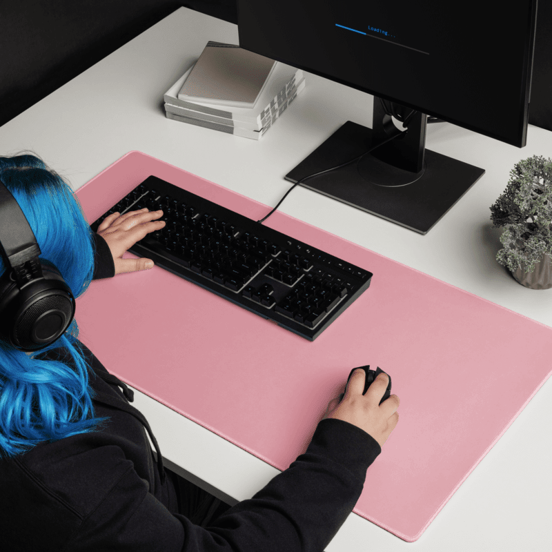 Tapis De Souris Rose Pastel - La Planète Gaming