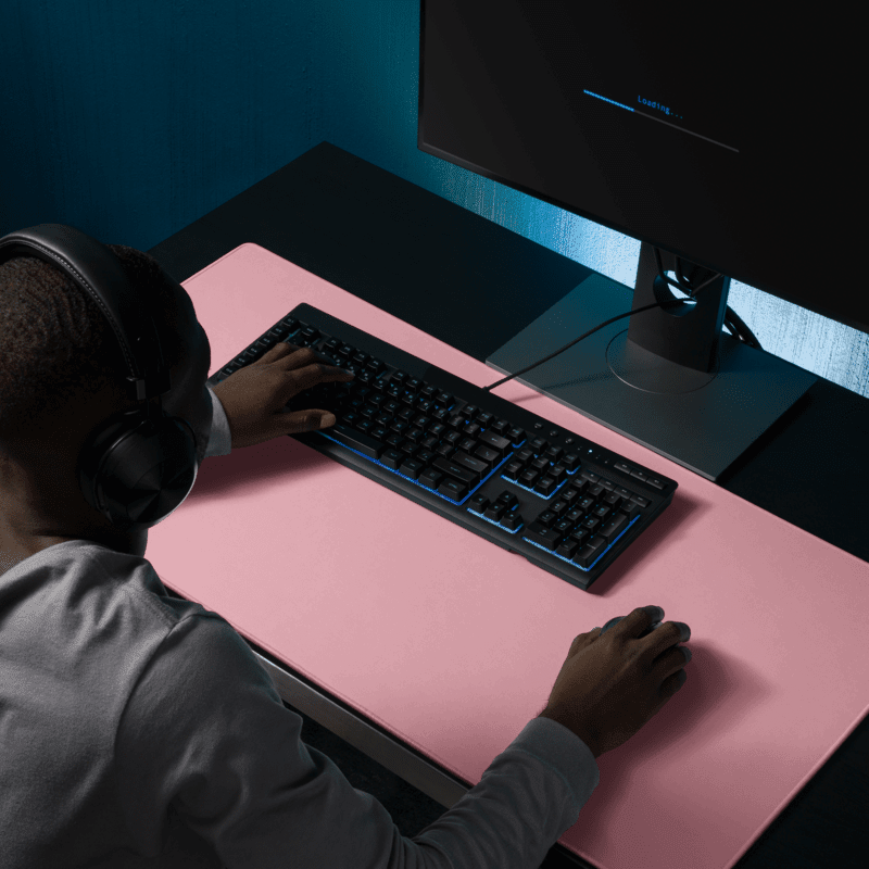Tapis De Souris Rose Pastel - La Planète Gaming