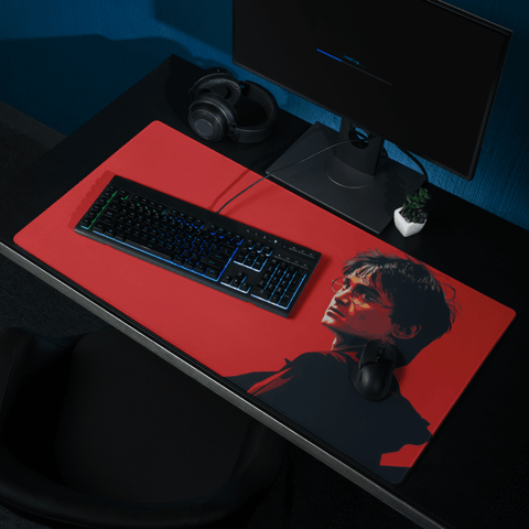 Tapis De Souris Sorcier aux Lunettes Magiques - La Planète Gaming