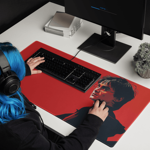 Tapis De Souris Sorcier aux Lunettes Magiques - La Planète Gaming