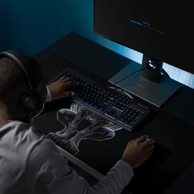 Tapis De Souris Spider - Man Noir - La Planète Gaming